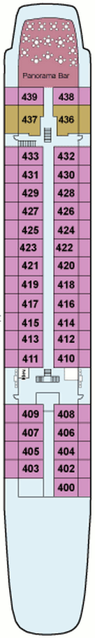 Choose your cabin on Upper Deck Choose your cabin on Upper Deck