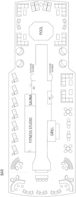 Choose your cabin on Observation Deck Choose your cabin on Observation Deck