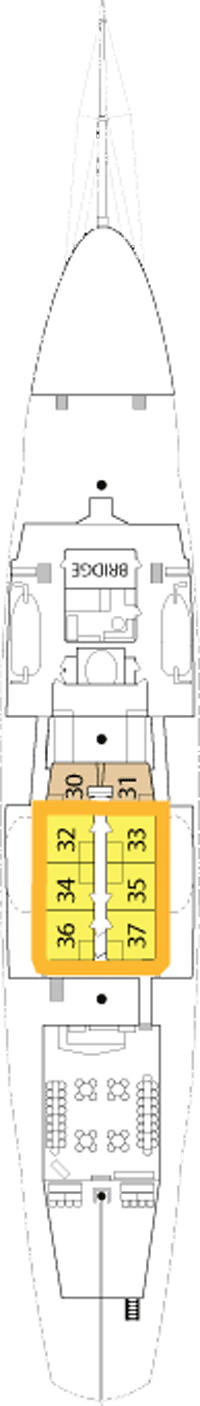 Choose your cabin on Lido Deck Choose your cabin on Lido Deck